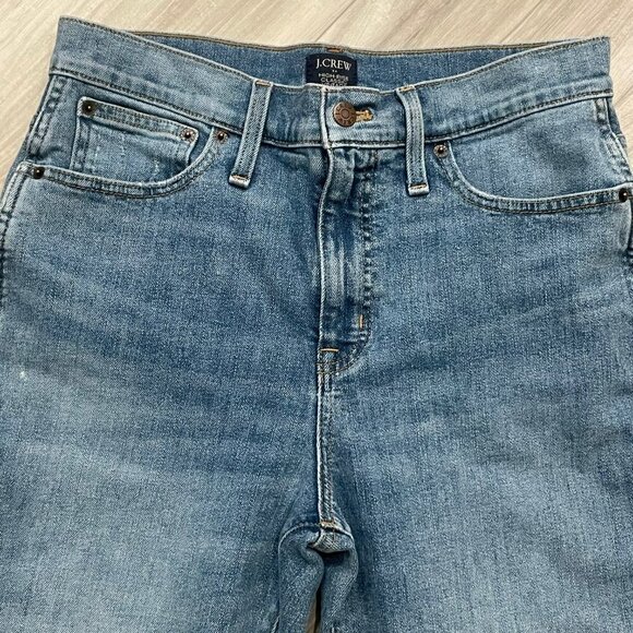 J.Crew | Distressed Women's High-Rise Classic Vintage Jean Size 28 - Picture 6 of 9